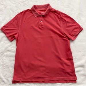 Merona Men’s Ultimate Cotton Polo Light Red Size Large